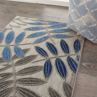 The Rug Corner Nourison Home Aloha ALH18 GRYBL Area Rugs  