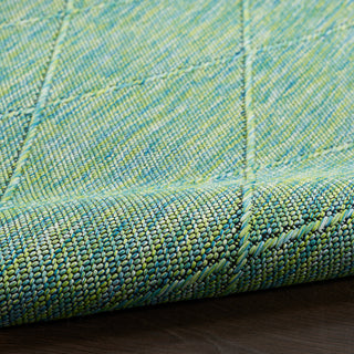 The Rug Corner Nourison Home Washable Solutions WSL01 BLGRN Area Rugs  