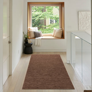 Washable Solutions WSL01 MOCHA Area Rugs
