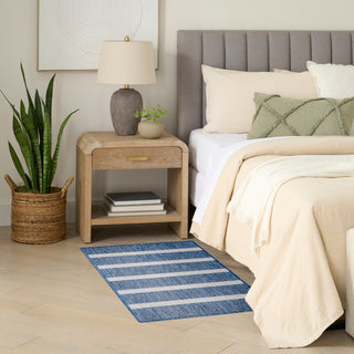The Rug Corner Nourison Home Nourison Home - Positano Navy/Ivory Area Rug POS03  