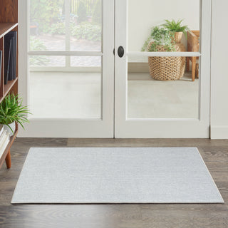 The Rug Corner Nourison Home Nourison Home - Natural Texture Ivory/Blue Area Rug NTX01  