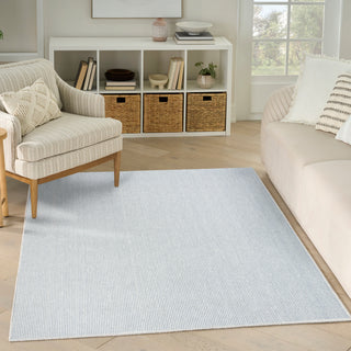 The Rug Corner Nourison Home Nourison Home - Natural Texture Ivory/Blue Area Rug NTX01  