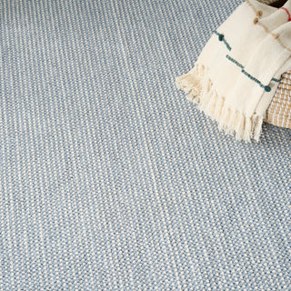 The Rug Corner Nourison Home Nourison Home - Natural Texture Ivory/Blue Area Rug NTX01  