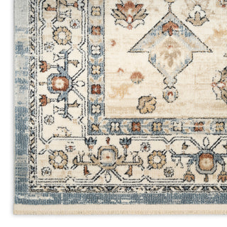 The Rug Corner Nourison Home Pardis PRD02 BLTAU Area Rugs  
