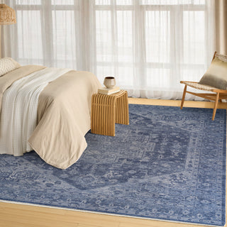 The Rug Corner DKNY Pure Shades SAD02 BLUE Area Rugs  