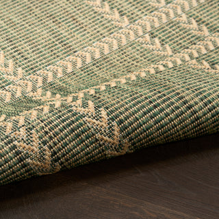 The Rug Corner Nourison Home Horizon Indoor/Outdoor HOZ04 GREEN Area Rugs  