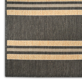 The Rug Corner Nourison Home Horizon Indoor/Outdoor HOZ05 CHARC Area Rugs  