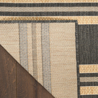 The Rug Corner Nourison Home Horizon Indoor/Outdoor HOZ05 CHARC Area Rugs  