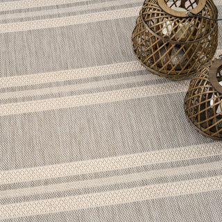 The Rug Corner Nourison Home Horizon Indoor/Outdoor HOZ05 GREY Area Rugs  