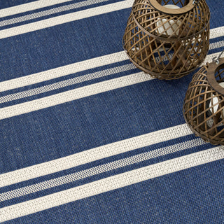 The Rug Corner Nourison Home Horizon Indoor/Outdoor HOZ05 NAVY Area Rugs  