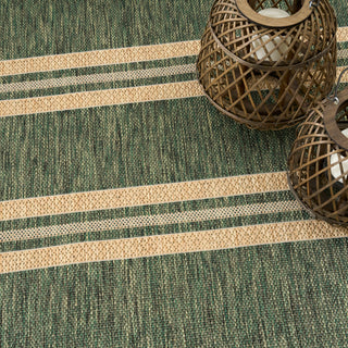 The Rug Corner Nourison Home Horizon Indoor/Outdoor HOZ05 GREEN Area Rugs  