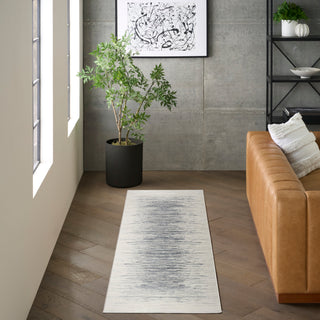 The Rug Corner DKNY Grand Street GRN04 IVBLU Area Rugs  