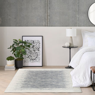 The Rug Corner DKNY Grand Street GRN04 IVBLU Area Rugs  