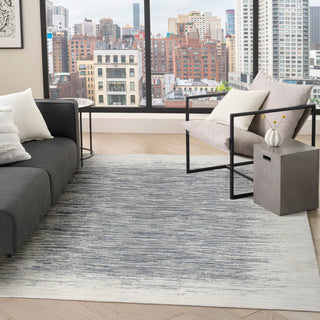 The Rug Corner DKNY Grand Street GRN04 IVBLU Area Rugs  