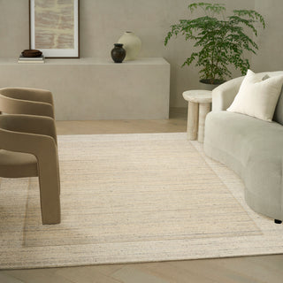 The Rug Corner Calvin Klein Calvin Klein Ridge - Ivory Area Rug RDG01  