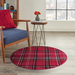 The Rug Corner Nourison Home Grafix GRF03 RED Area Rugs  