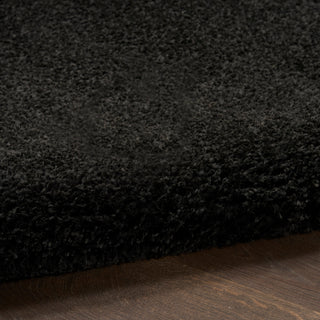 The Rug Corner Nourison Home Pacific Shag PCS01 BLACK Area Rugs  