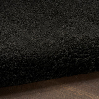 The Rug Corner Nourison Home Pacific Shag PCS01 BLACK Area Rugs  