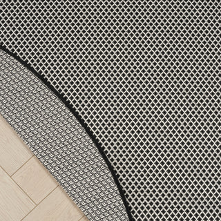 The Rug Corner Nourison Home Nourison Home - Courtyard Black/White Area Rug COU01  