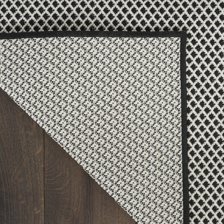 The Rug Corner Nourison Home Nourison Home - Courtyard Black/White Area Rug COU01  