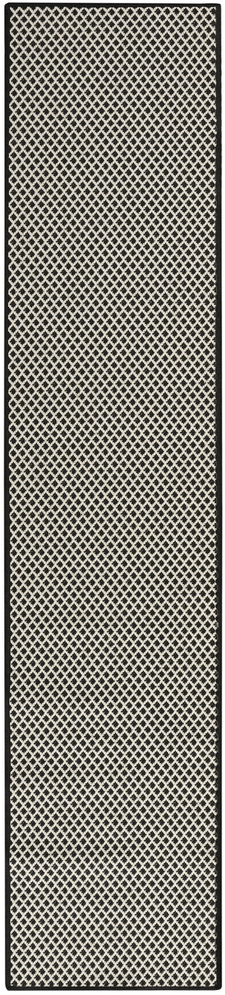 The Rug Corner Nourison Home Nourison Home - Courtyard Black/White Area Rug COU01  