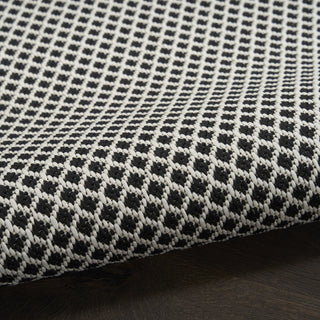 The Rug Corner Nourison Home Nourison Home - Courtyard Black/White Area Rug COU01  