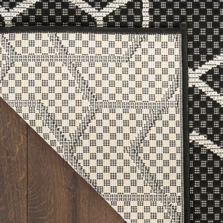The Rug Corner Nourison Home Horizon Indoor/Outdoor 2' x 3' Black Area Rug Horizon Indoor/Outdoor HOZ01 BLACK Area Rugs  