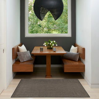 The Rug Corner Nourison Home Horizon Indoor/Outdoor 2' x 3' Charcoal Area Rug Horizon Indoor/Outdoor HOZ02 CHARC Area Rugs  