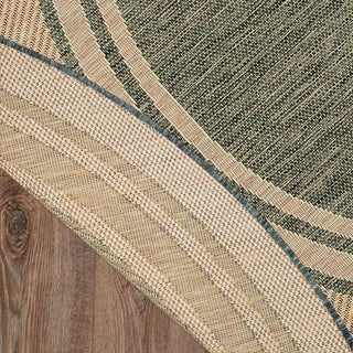 The Rug Corner Nourison Home Horizon Indoor/Outdoor 2' x 3' Green Area Rug Horizon Indoor/Outdoor HOZ03 GREEN Area Rugs  