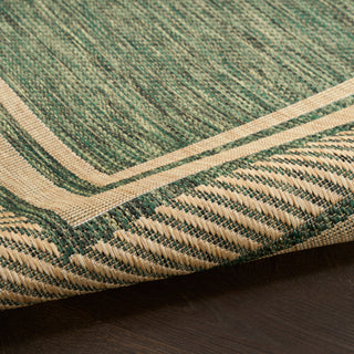 The Rug Corner Nourison Home Horizon Indoor/Outdoor 2' x 3' Green Area Rug Horizon Indoor/Outdoor HOZ03 GREEN Area Rugs  