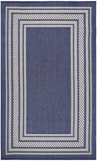 The Rug Corner Nourison Home Horizon Indoor/Outdoor 2' x 3' Navy Area Rug Horizon Indoor/Outdoor HOZ03 NAVY Area Rugs  