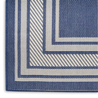 The Rug Corner Nourison Home Horizon Indoor/Outdoor 2' x 3' Navy Area Rug Horizon Indoor/Outdoor HOZ03 NAVY Area Rugs  