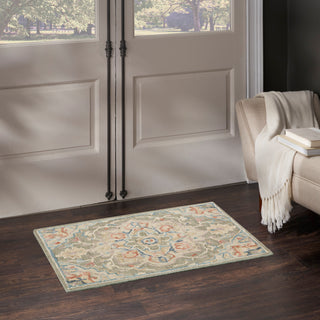 Nourison Home - Maison Green/Ivory Area Rug MSO06