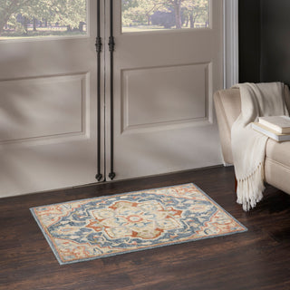 Nourison Home - Maison Blue/Ivory Area Rug MSO06