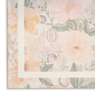 The Rug Corner Nourison Home Botanical Washables BOT01 BGEMT Area Rugs  