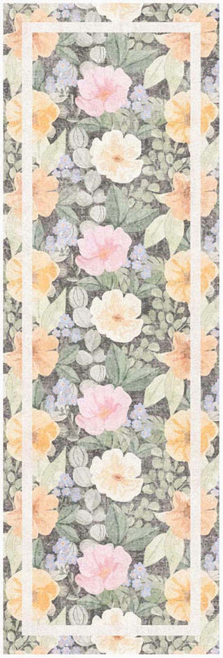 Nourison Home - Botanical Washables Champagne/Multi Area Rug BOT01