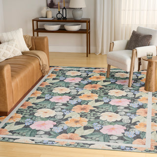 Nourison Home - Botanical Washables Champagne/Multi Area Rug BOT01