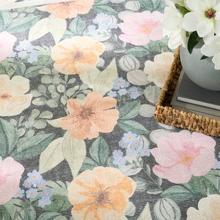 Nourison Home - Botanical Washables Champagne/Multi Area Rug BOT01