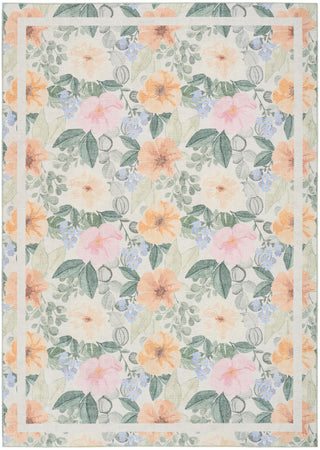 The Rug Corner Nourison Home Botanical Washables BOT01 IVMTC Area Rugs  