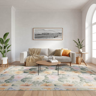 The Rug Corner Nourison Home Botanical Washables BOT01 IVMTC Area Rugs  