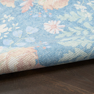 Nourison Home - Botanical Washables Blue/Multi Area Rug BOT02