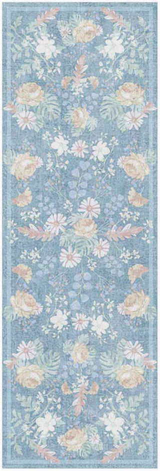 Nourison Home - Botanical Washables Blue/Multi Area Rug BOT02