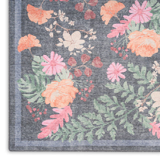 Nourison Home - Botanical Washables Champagne/Multi Area Rug BOT02
