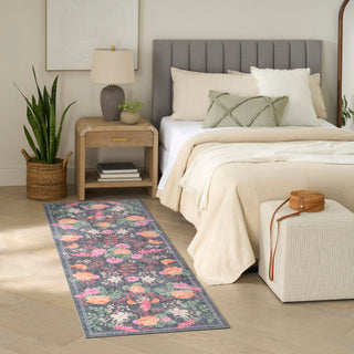 Nourison Home - Botanical Washables Champagne/Multi Area Rug BOT02