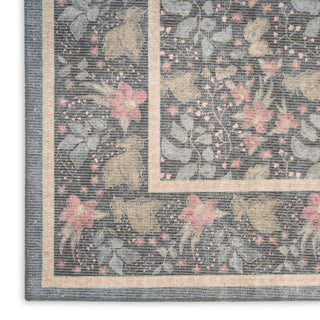 Nourison Home - Botanical Washables Champagne/Multi Area Rug BOT03