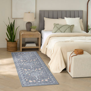 The Rug Corner Nourison Home Botanical Washables BOT04 BLUMT Area Rugs  