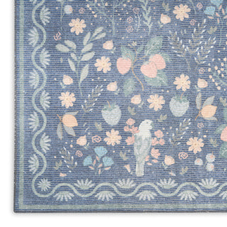 The Rug Corner Nourison Home Botanical Washables BOT04 BLUMT Area Rugs  