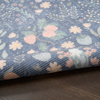 The Rug Corner Nourison Home Botanical Washables BOT04 BLUMT Area Rugs  
