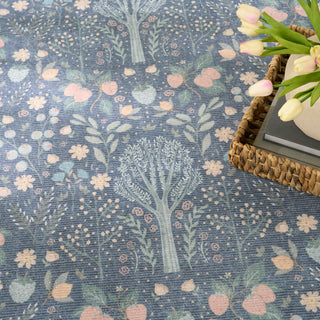 The Rug Corner Nourison Home Botanical Washables BOT04 BLUMT Area Rugs  