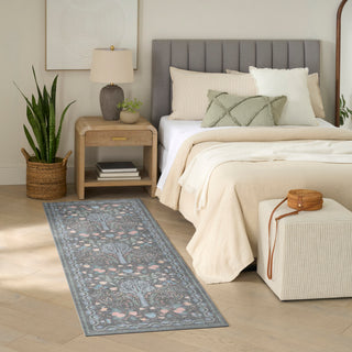 Nourison Home - Botanical Washables Champagne/Multi Area Rug BOT04